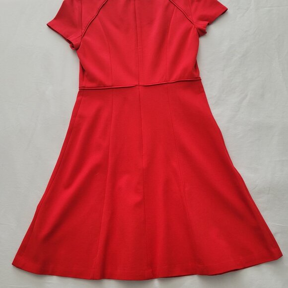 Bright Red J. Crew A-Line - Picture 5 of 7
